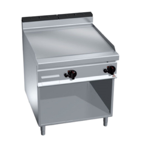 BERTOS SMOOTH GAS GRIDDLES ON CABINET