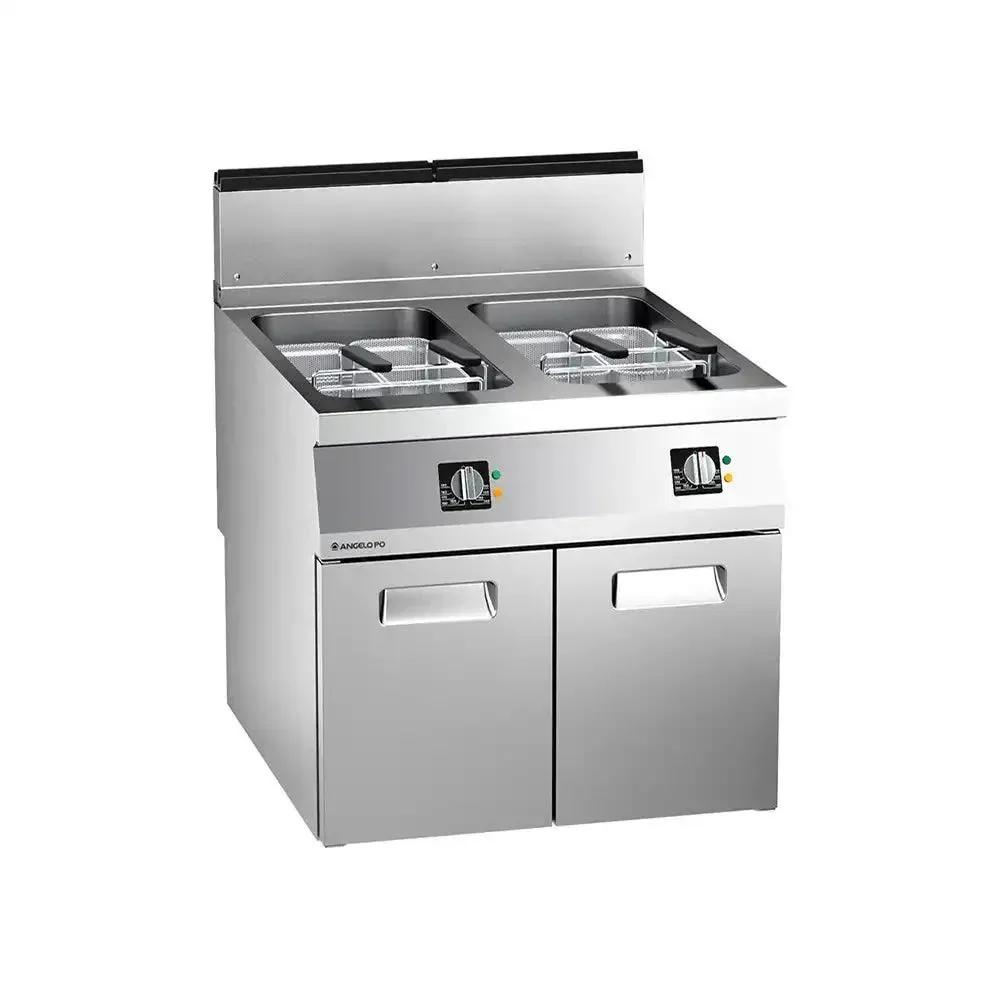 Angelo Po, Gas Fryer, 22+22 L, 2 Wells, 42 kW, 2 Baskets