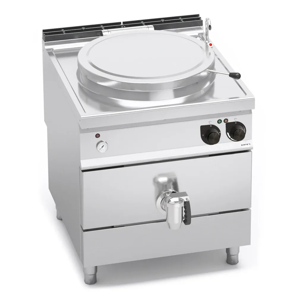 Bertos, Boiling Pan with Indirect Heating, Electric, Freestanding, 150L, 18KW