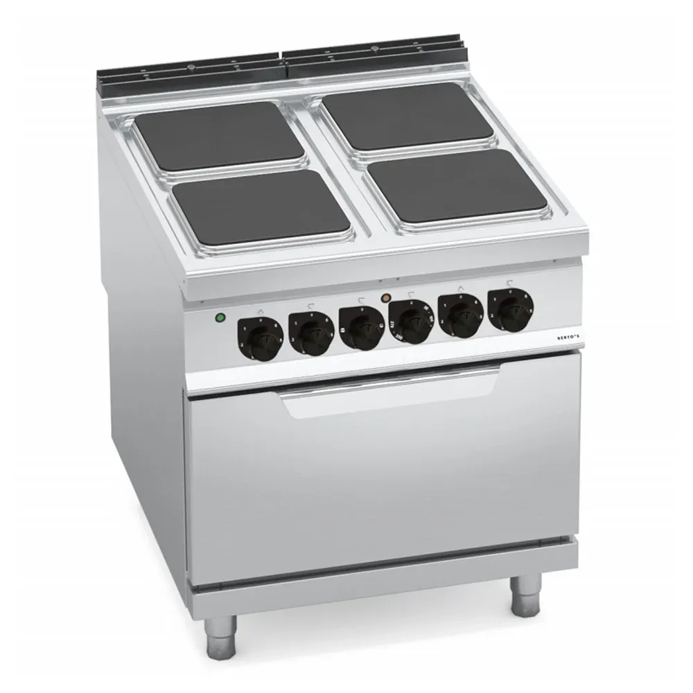 Bertos, Cooking Range With Oven, 4 Plates, 1 Oven, Electric, 21.5 kW