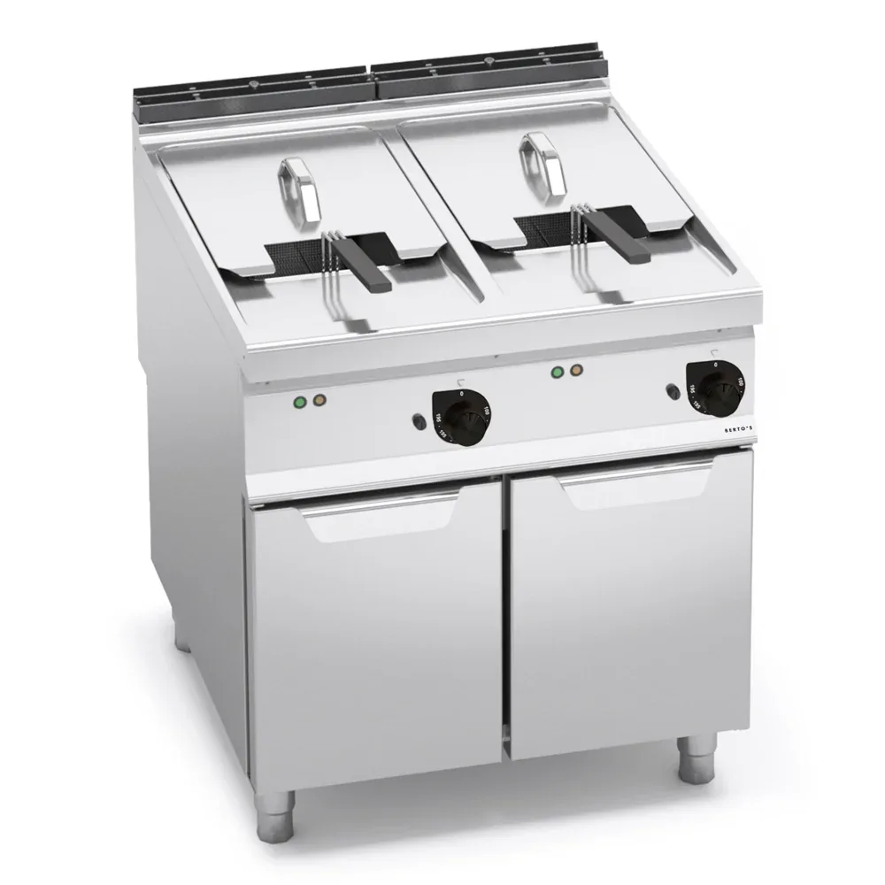Bertos, Fryer with Cabinet, 22+22 L, 2 Baskets, Electric, 36 kW