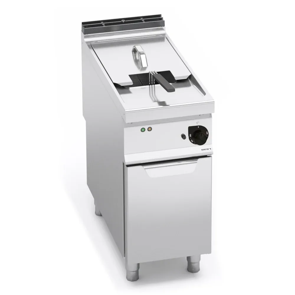 Bertos, Fryer with Cabinet, 22 L, 1 Basket, Electric, 18 kW