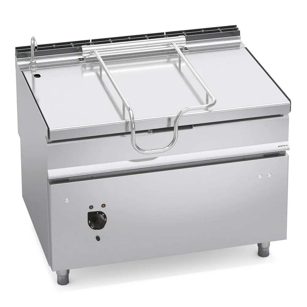 Bertos, Tilting Bratt Pan Motorized, Electric, Freestanding, 120L, 14.4KW