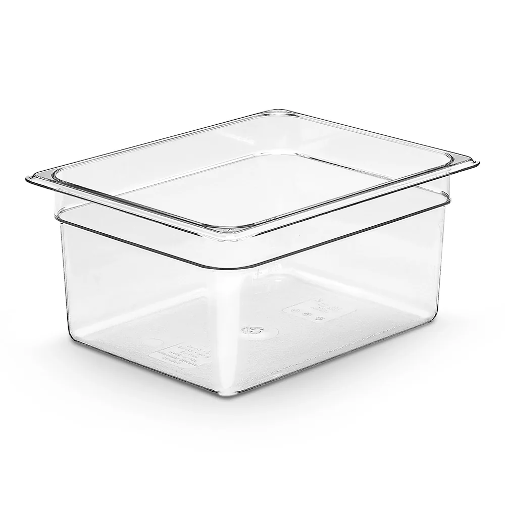 Cambro, Food Pan, GN 1/2, Polycarbonate, Transparent, 9 L
