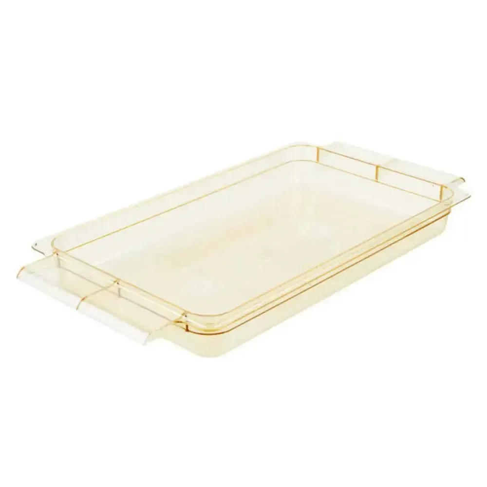 Cambro, High Heat Pan, GN 1/1, 53cm, Plastic, With Handle, Amber