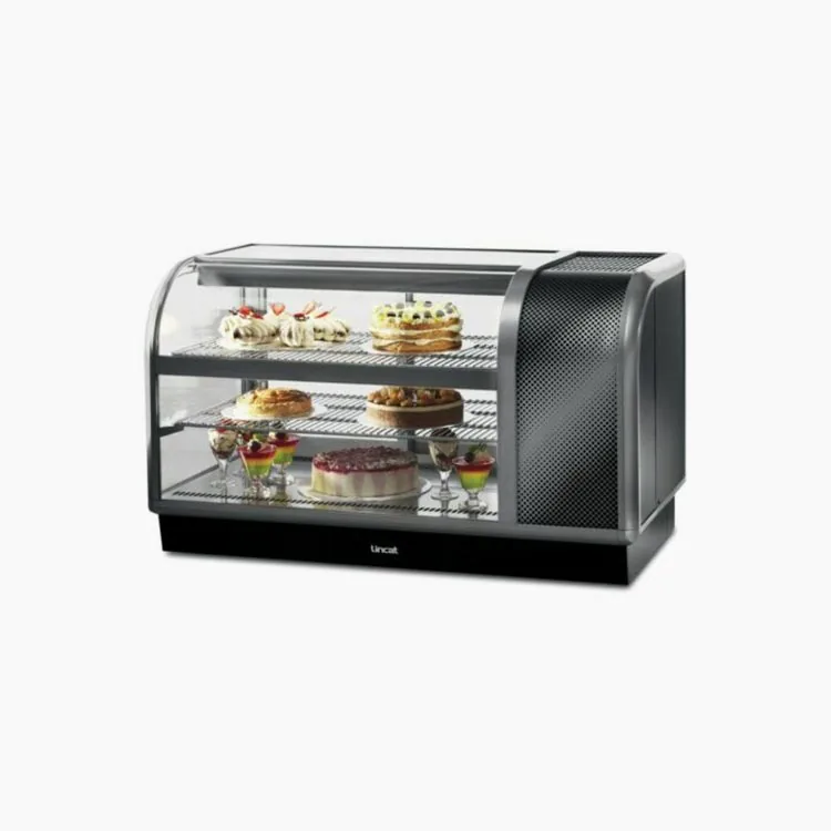 LINCAT REFRIGERATED GLASS DISPLAY CASE C6R130BR/FL