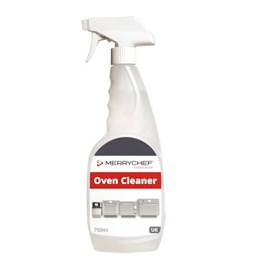 MERRYCHEF OVEN CLEANER ENGLISH LABEL