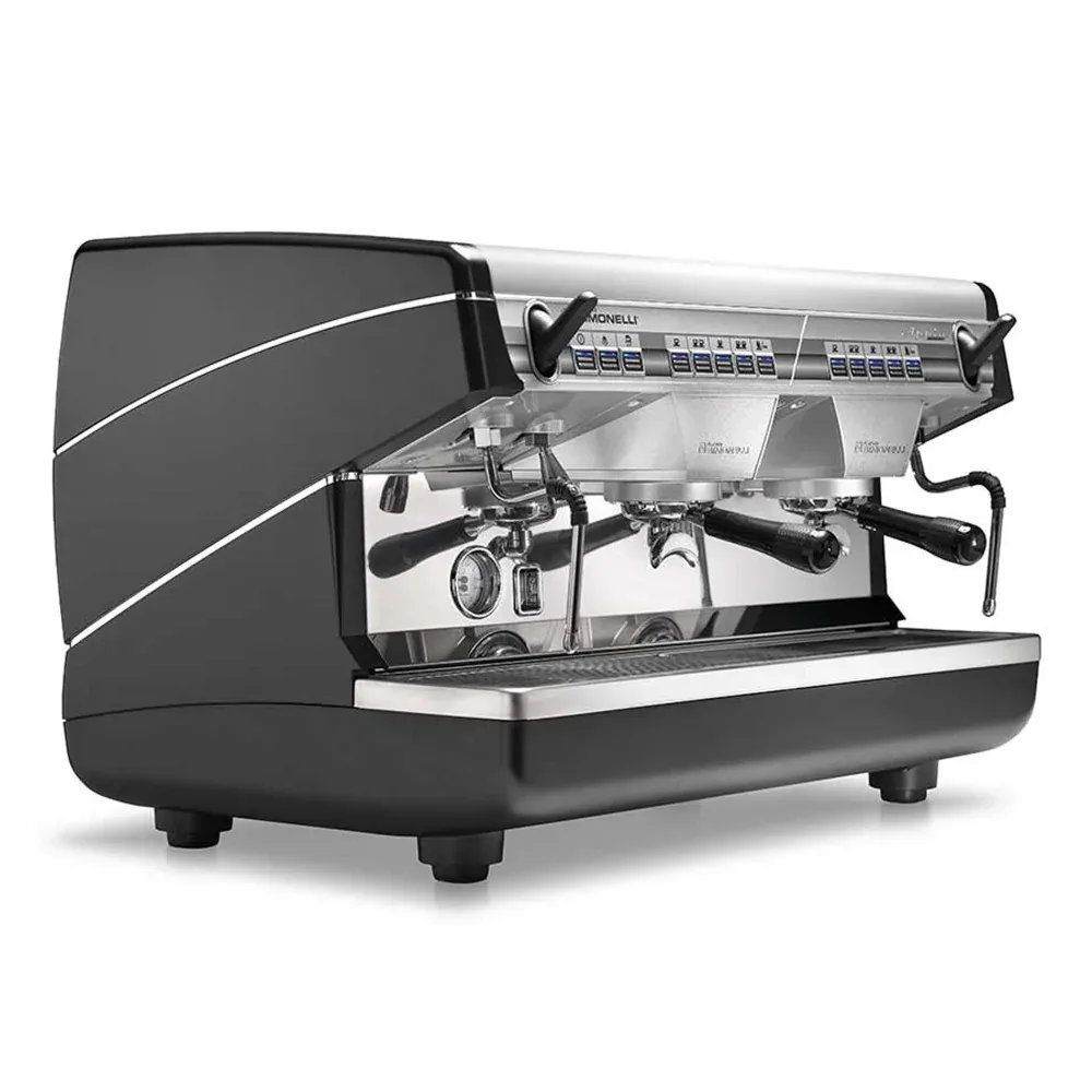 Nuova Simonelli, Appia II Auto Volumetric 2 Group - Black