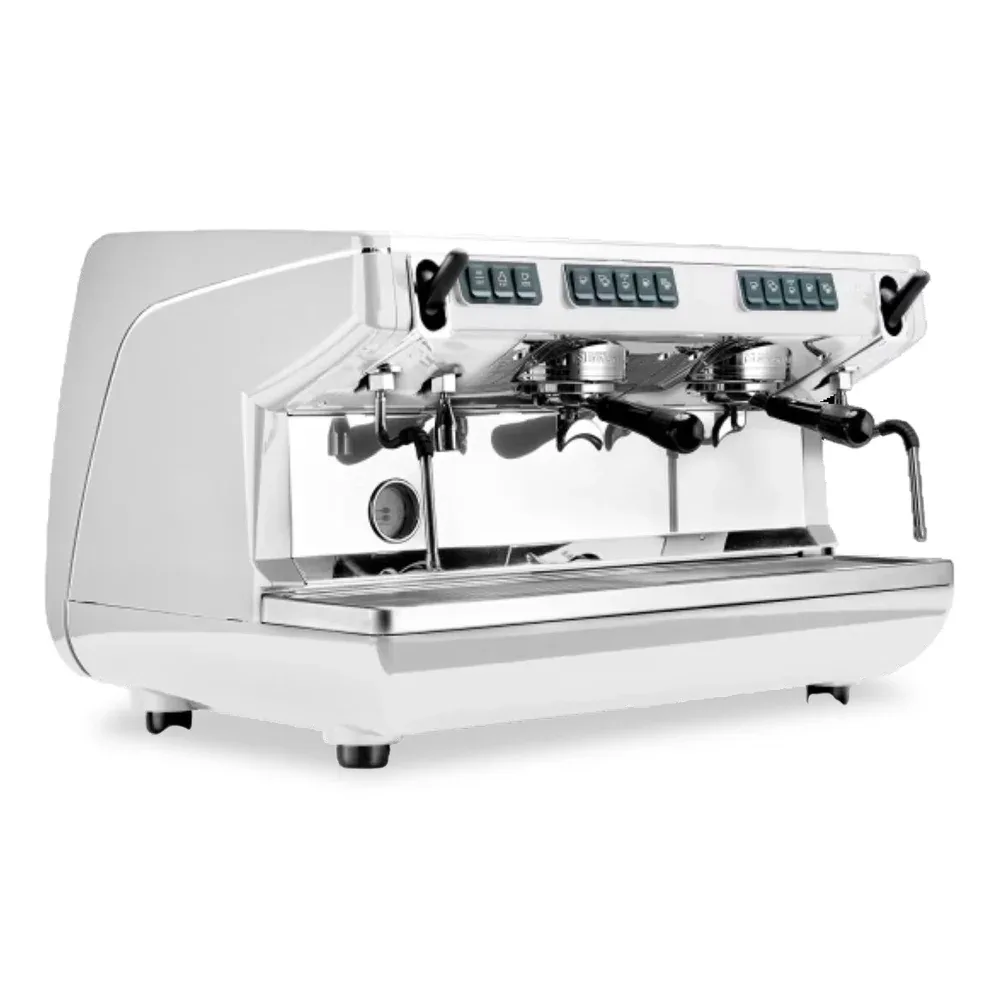 Nuova Simonelli, Appia Life Auto Volumetric 2 Group - White Bianco