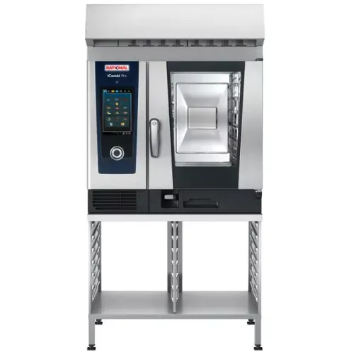 Rational iCombi Pro 6 Trays (Electric) with Hood & Stand