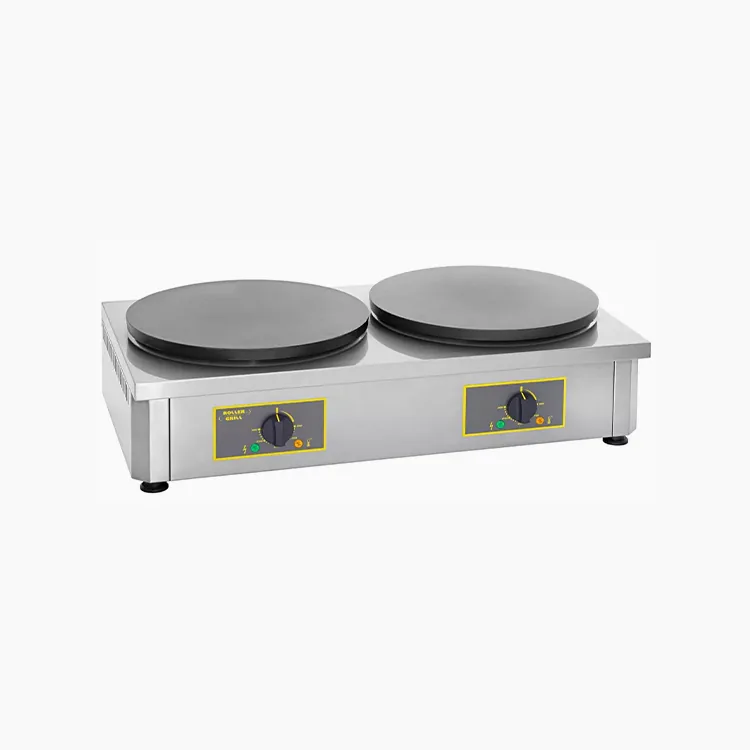 ROLLER GRILL CREPE MACHINE DOUBLE