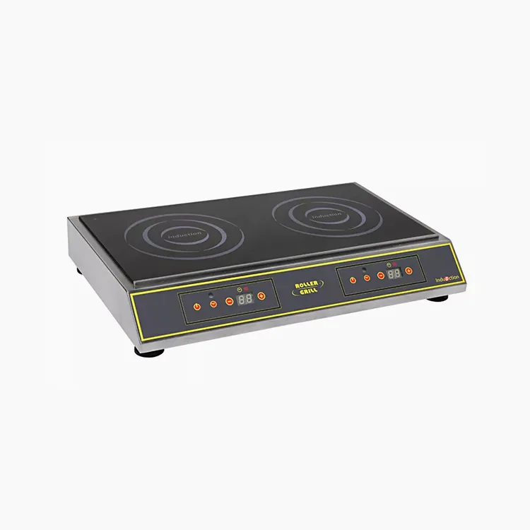 ROLLER GRILL INDUCTION COOKER DOUBLE PLATE