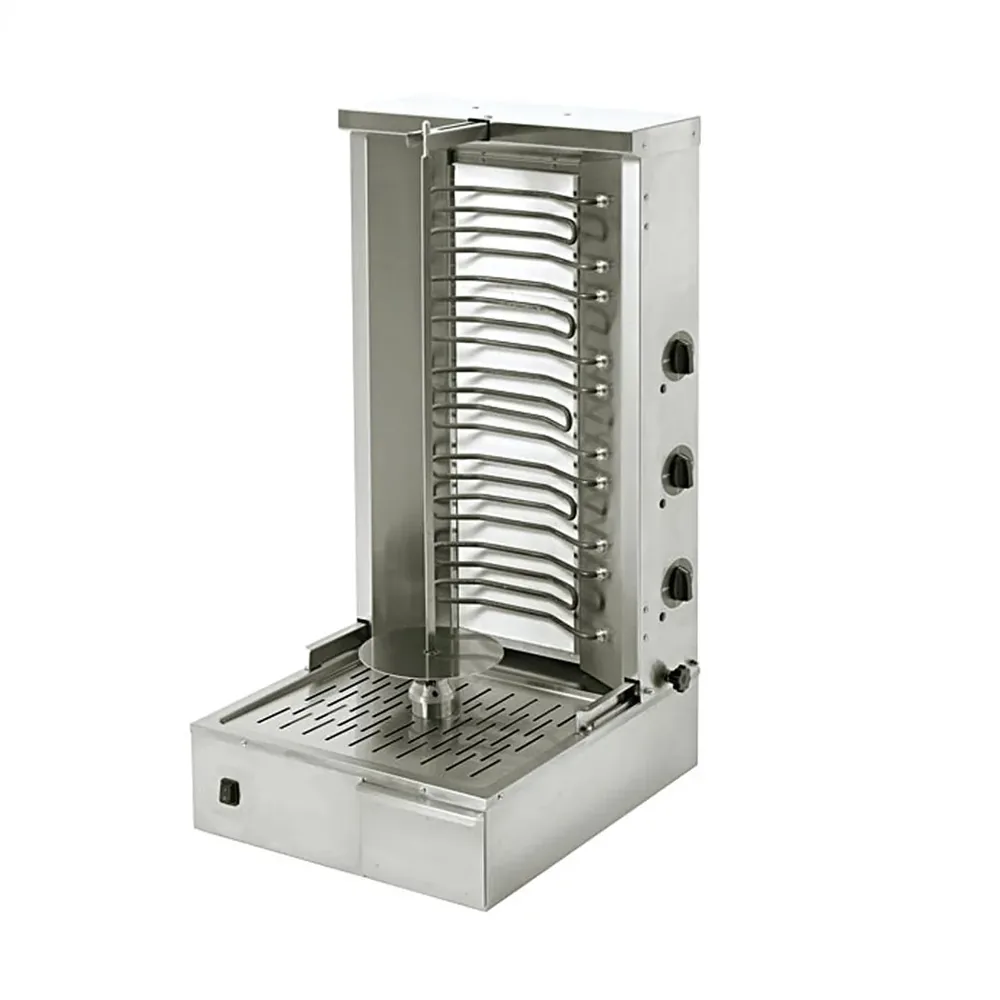 Roller Grill, Shawarma Grill, Electric, 3 Burners, 7.2 kW, 380V, up to 40 kg meat