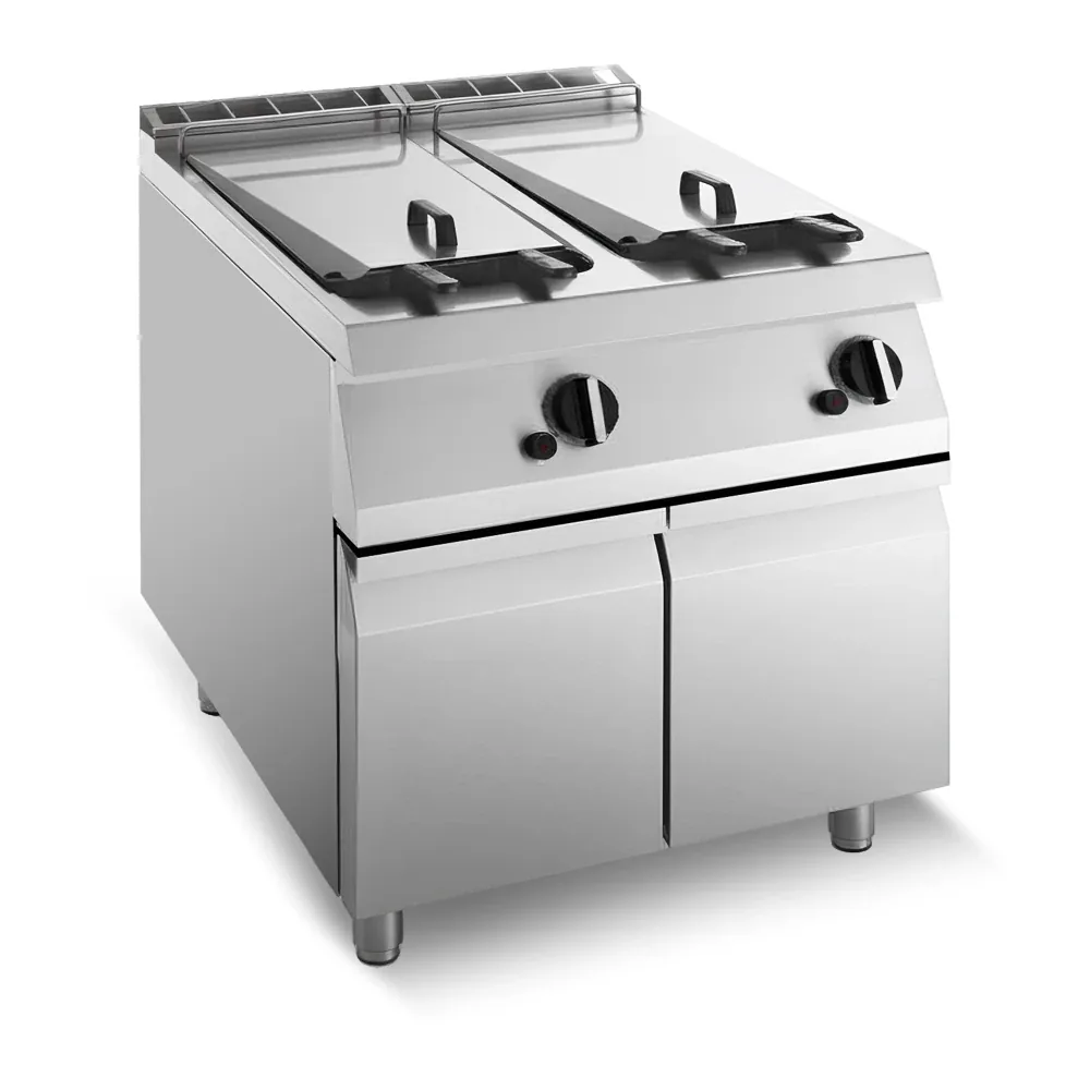 Silko, Commercial Fryer, 2 Wells, 2 x 15 L, 24 kW, Electric