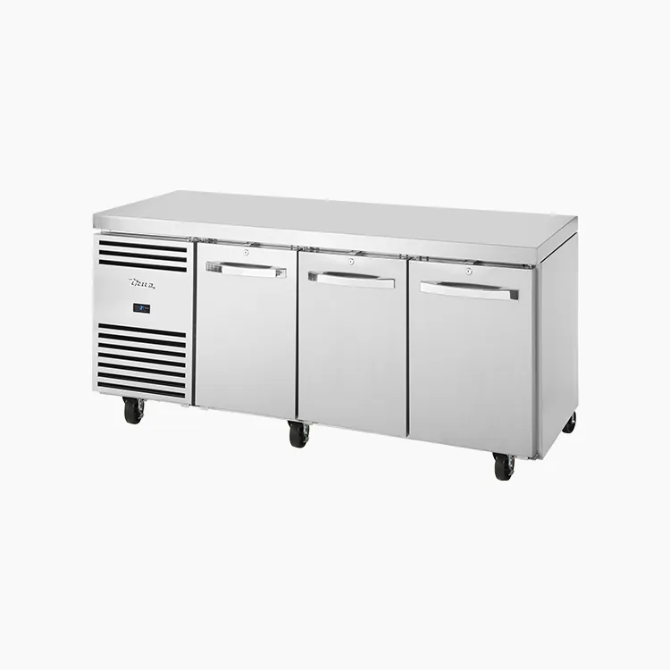 TRUE 1/1 GN Counter Refrigerator, 3 Section – TCR1/3