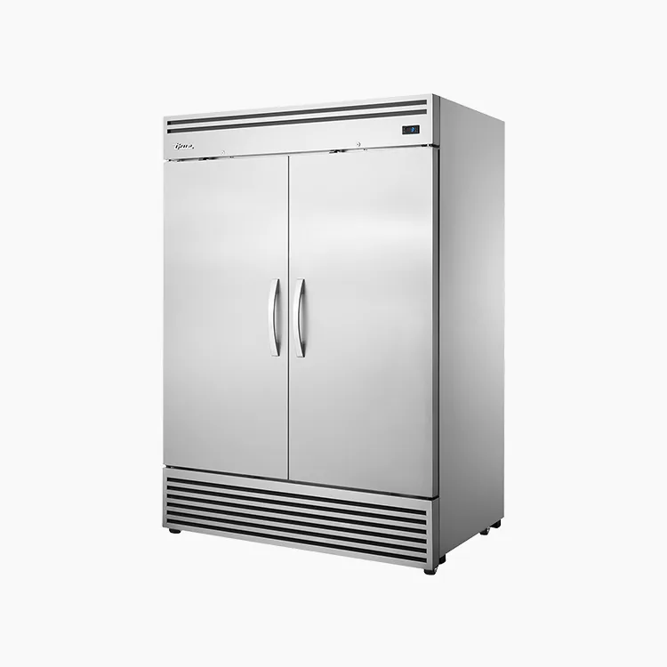 TRUE 2/1 GN Upright Foodservice Refrigerator, 2 Full Solid Swing Doors – TGN‐2R‐2S