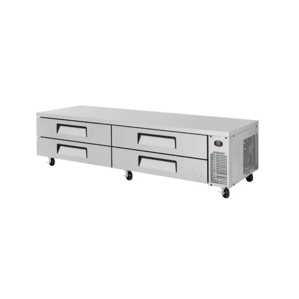 Turbo Air TCBE-96SDR- 3/8″ Super Deluxe Chef Base w/ (4) Drawers