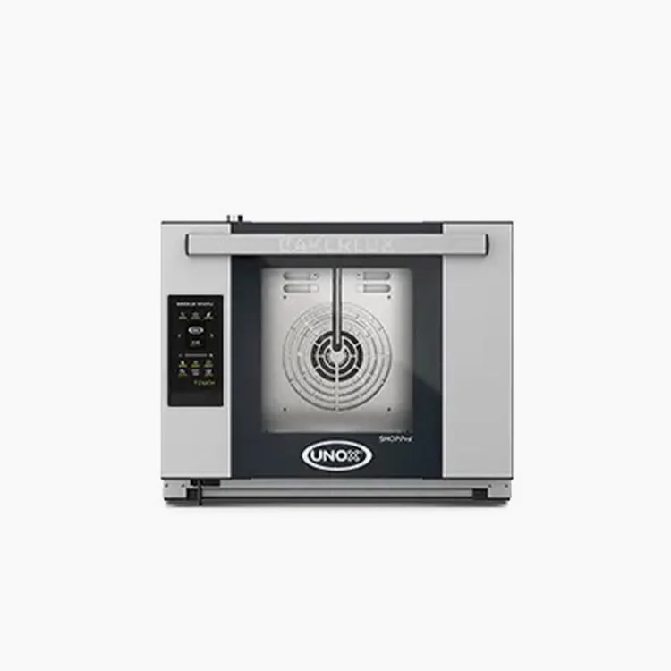 UNOX ELECTRIC CONVECTION OVEN WITH STEAM 4 TRAYS & 460X330 TRAY SIZE – ARIANNA TOUCH – XEF